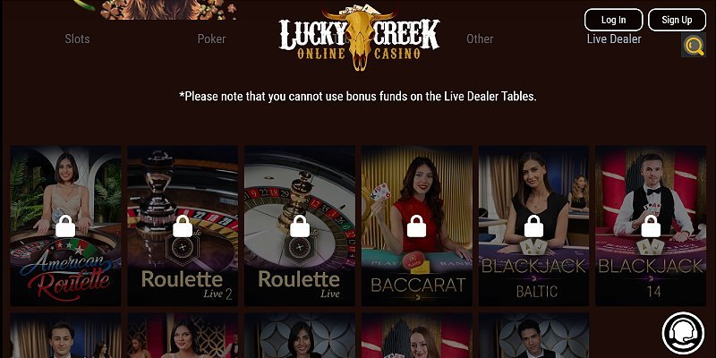 Lucky Creek - a New York online casino we tested