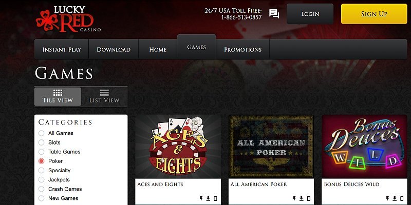 Lucky Red Casino - a New York online casino we tested